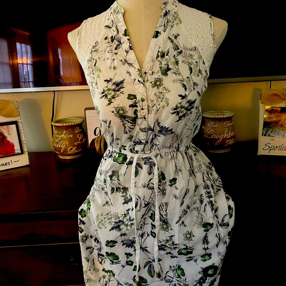 Women’s Cap Sleeve Shirt Dress
